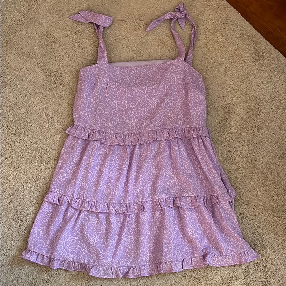 Charming Purple Kids Dress